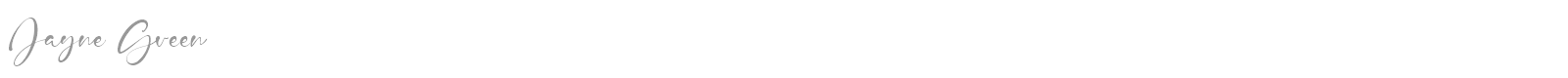 Jayne Green font preview